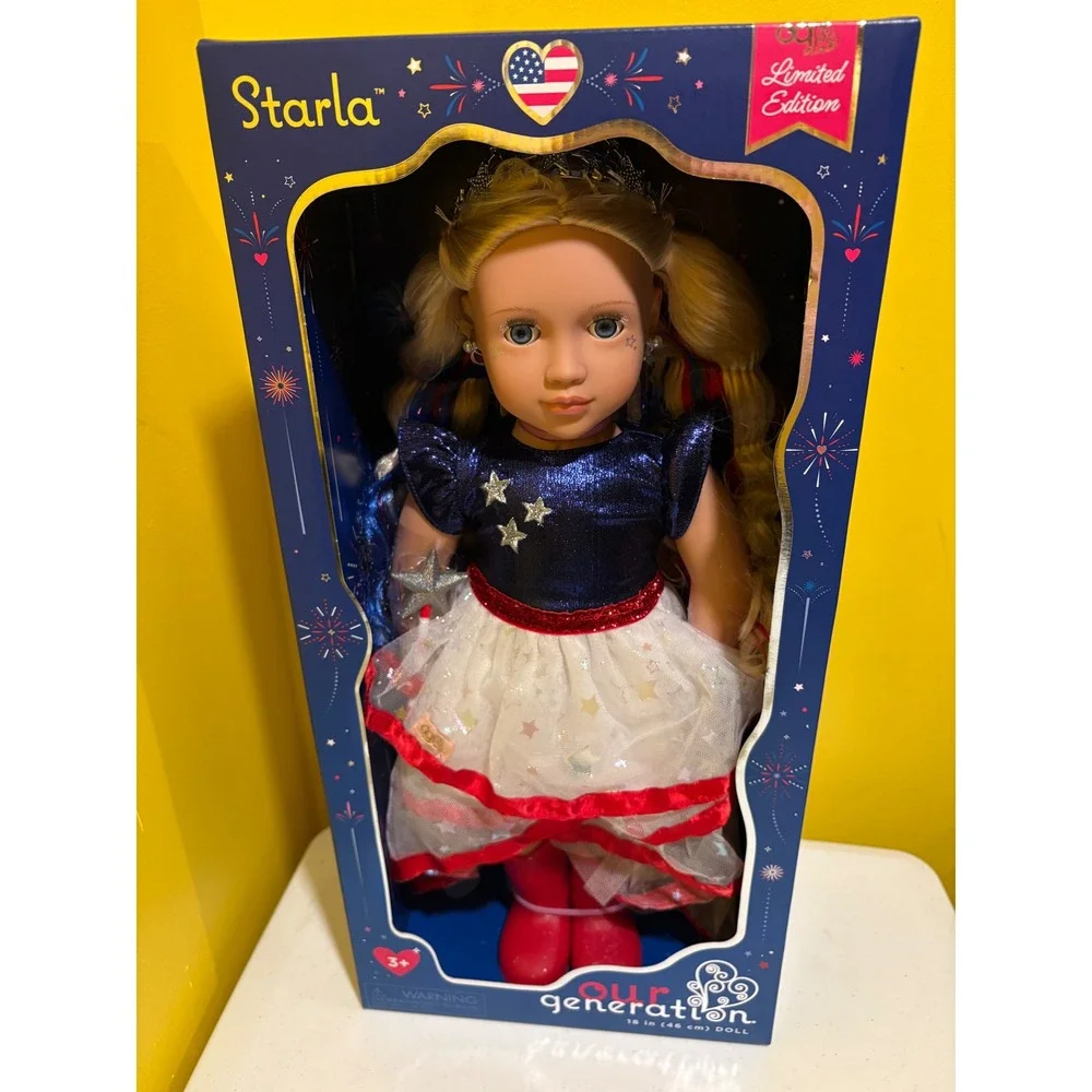 Our Generation Starla Fourth of July Doll 18